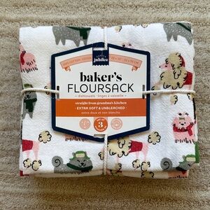 Danica Jubilee Floursack Dishtowels (Set of 3) | Yule Dog Christmas